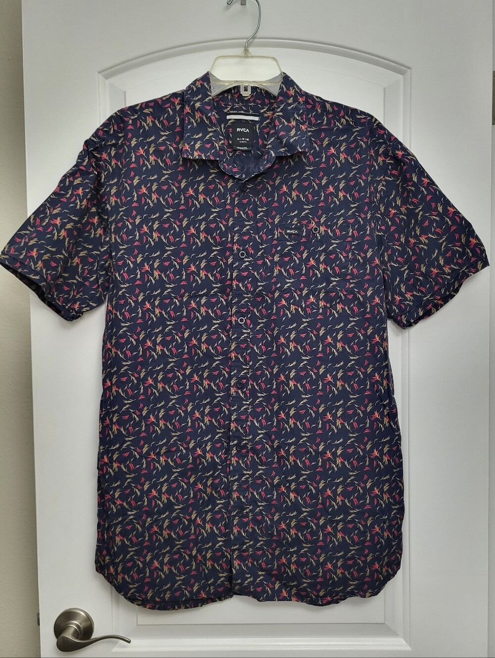 RVCA Short Sleeve Button Up